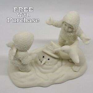 ✭FREE✭ Snowbabies! [Dept. 56] 4 Piece: Where Did He Go? Set | FREE Holiday Decor